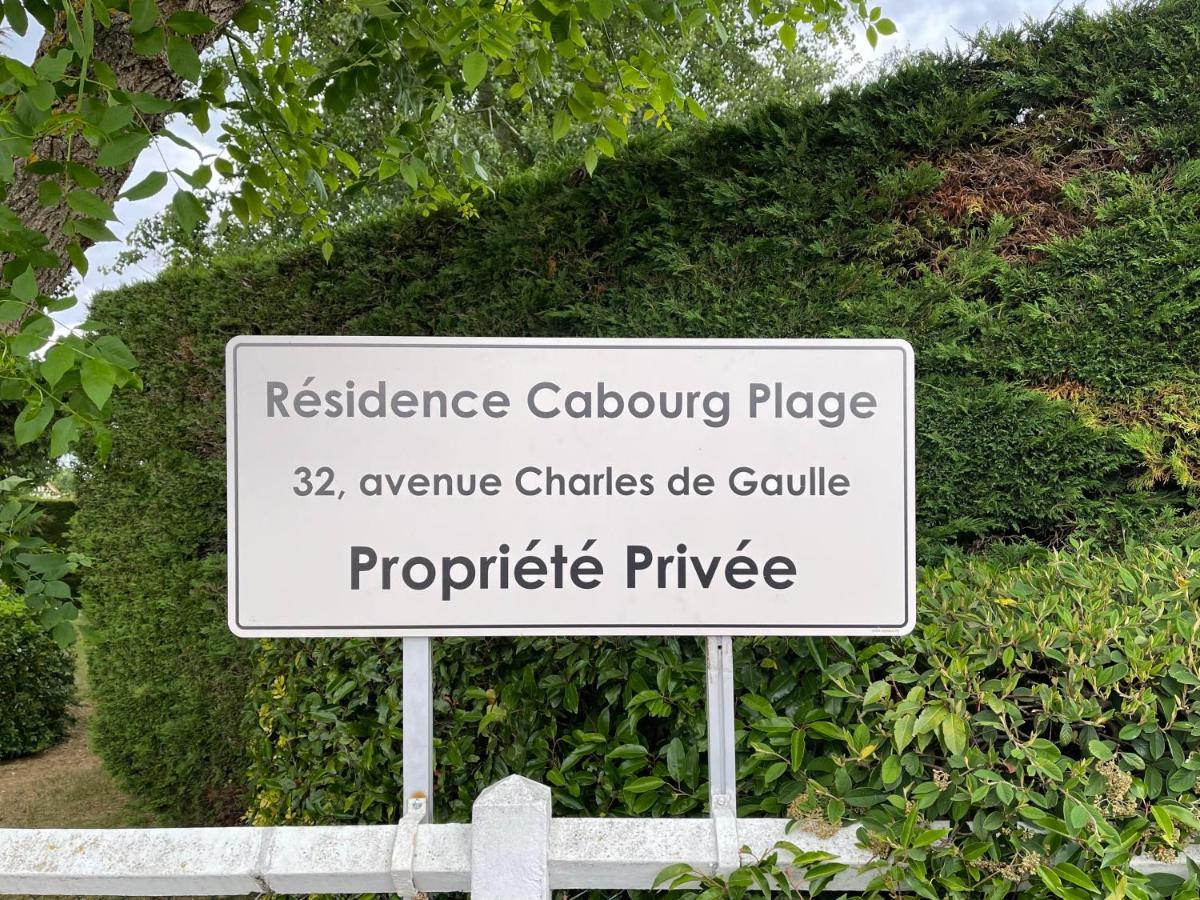 Cabourg Plage A 200M Plage エクステリア 写真